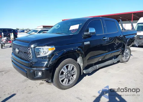 2020 Toyota Tundra Platinum z USA, uszkodzony, nr VIN 5TFGY5F11LX258382
